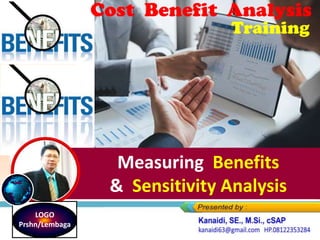 Measuring Benefits
& Sensitivity Analysis
LOGO
Prshn/Lembaga
 