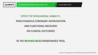 REVIVED-BCIS2 Trial | PDF