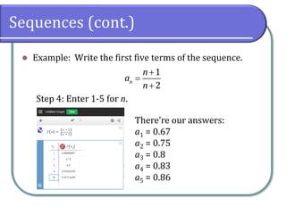 9.1 Sequences and Their Notations | PDF