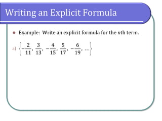 9.1 Sequences and Their Notations | PDF