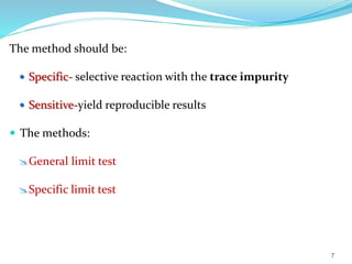 9.LIMIT TESTS Revised.ppt