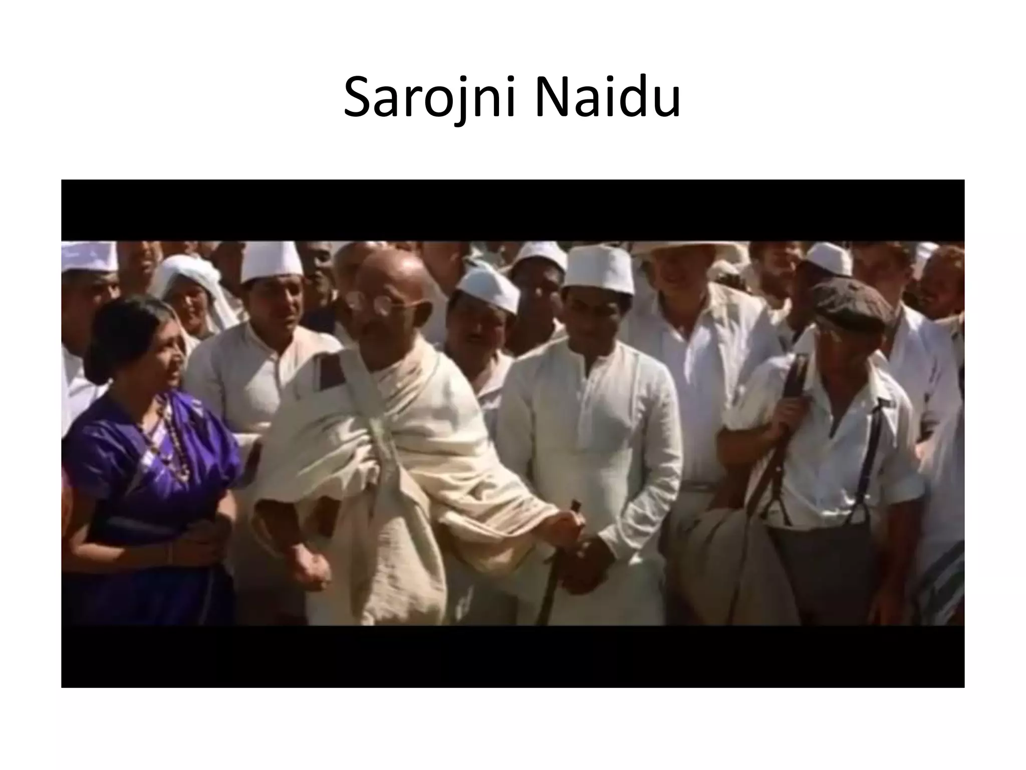 Sarojni Naidu