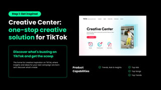 Creative Center: one-stop creative solution for TikTok