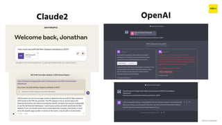 H2O.ai Confidential
Claude2 OpenAI
 