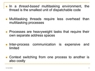 9.multi-threading latest(MB).ppt . | PPT
