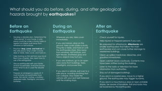 Natural Hazards, Mitigation, and Adaptation | PPTX