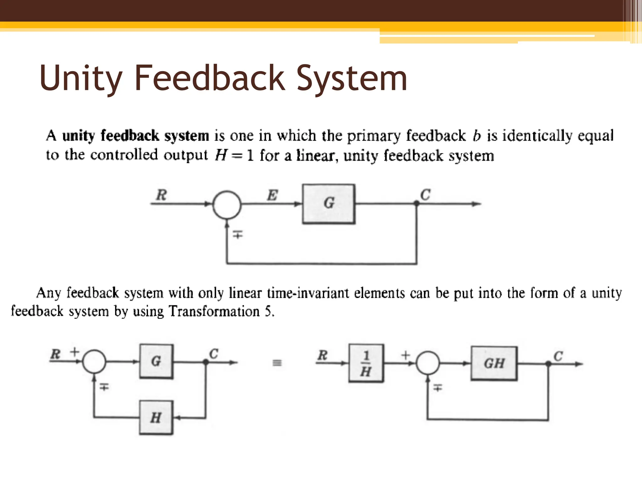 Unity Feedback System
 