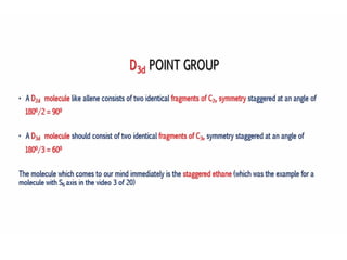 Dnd Point Group Example 9.Dnd POINT GROUP. pptx, group theory . | PPTX