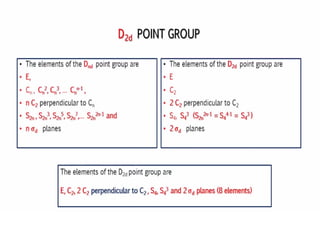 9.Dnd POINT GROUP. pptx, group theory . | PPTX