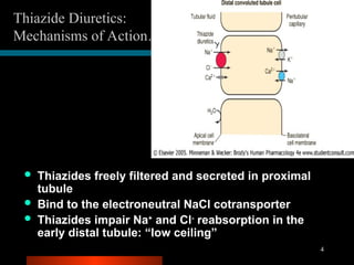 9.5. Pharmacology of Thiazides Diuretics -dec2015.ppt