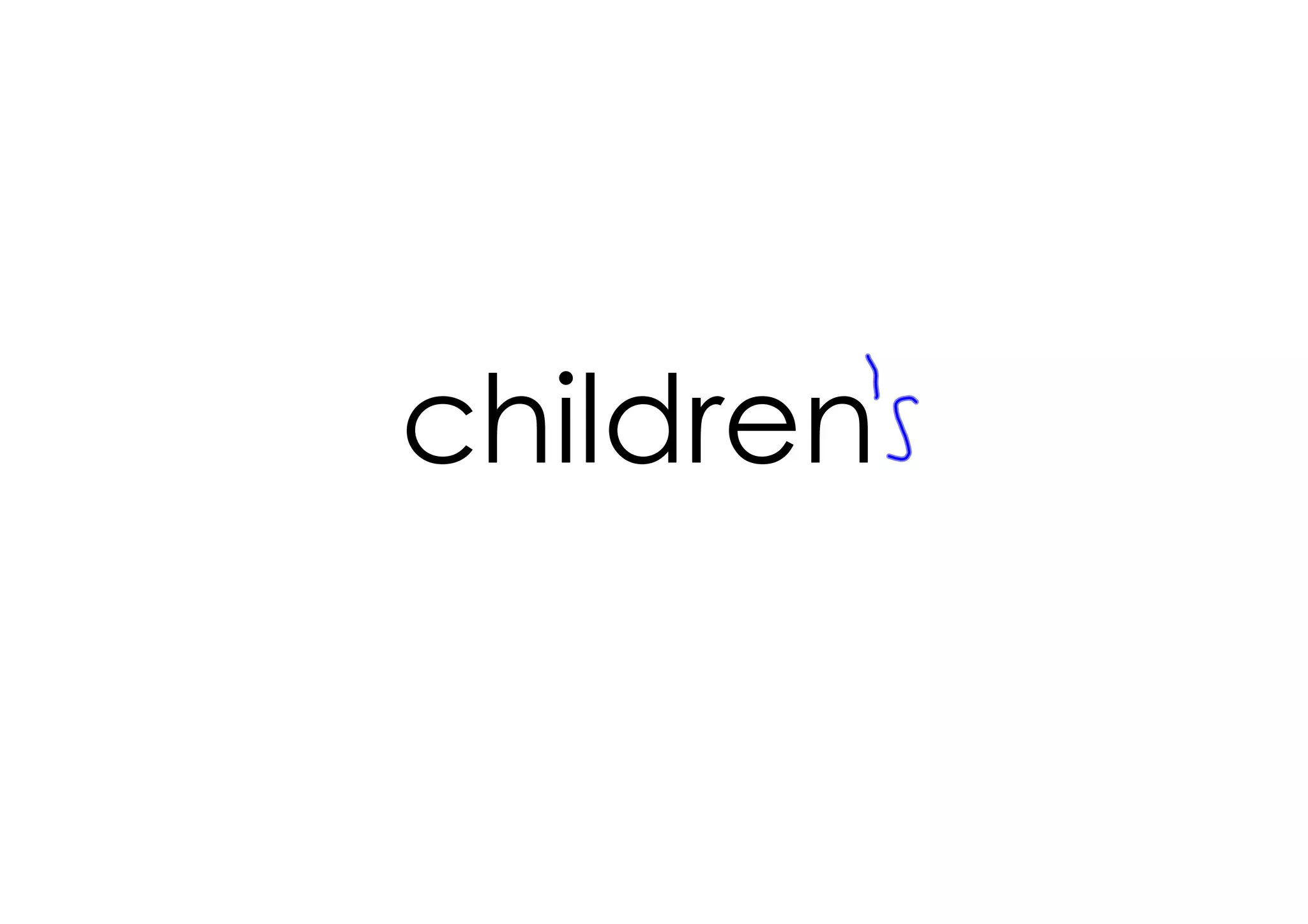 children
 