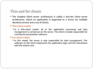 Fat Server 9. Distributed Systems Architecture.pptnnihi | PPT
