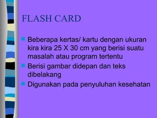 Metode Flash Card Metode Pendidikan Kesehatan; definisi, macam-macam metode, kelebihan ...