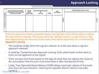Control Tables signalling railway notes and data | PPTX