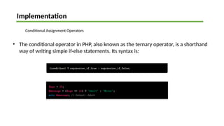 9. PHP constants, funtions, conditionals.pptx