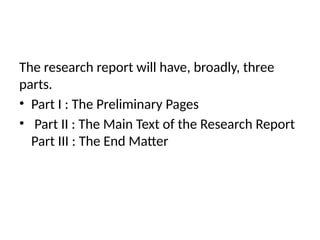 9.Steps in Report writing(Report writing).pptx