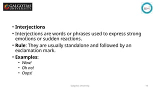 9. Parts of Speech , part of speech tagging used in nlp .pptx