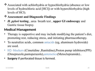 Hyperchlorhydria 9.Gastrointestinal system disorders for Bsc nurse.pptx