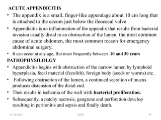 Appendix Death 9.Gastrointestinal system disorders for Bsc nurse.pptx