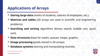 9. Arrays declaration, initialization, one-dimensional Array.pptx