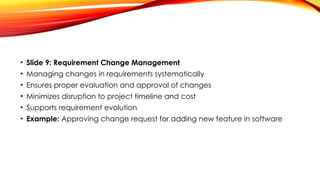 Requirement Change Example Comprehensive Guide to Requirement Management and Architecture ...