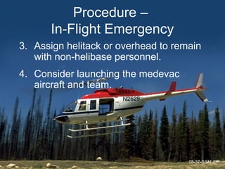 Helibase Crash Rescue 9.AIRCRAFT SEARCH AND RESCUE in the world | PPT