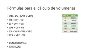 9. VITALOMETRIA Y ESPIROMETRIA.pptx........ | PPTX