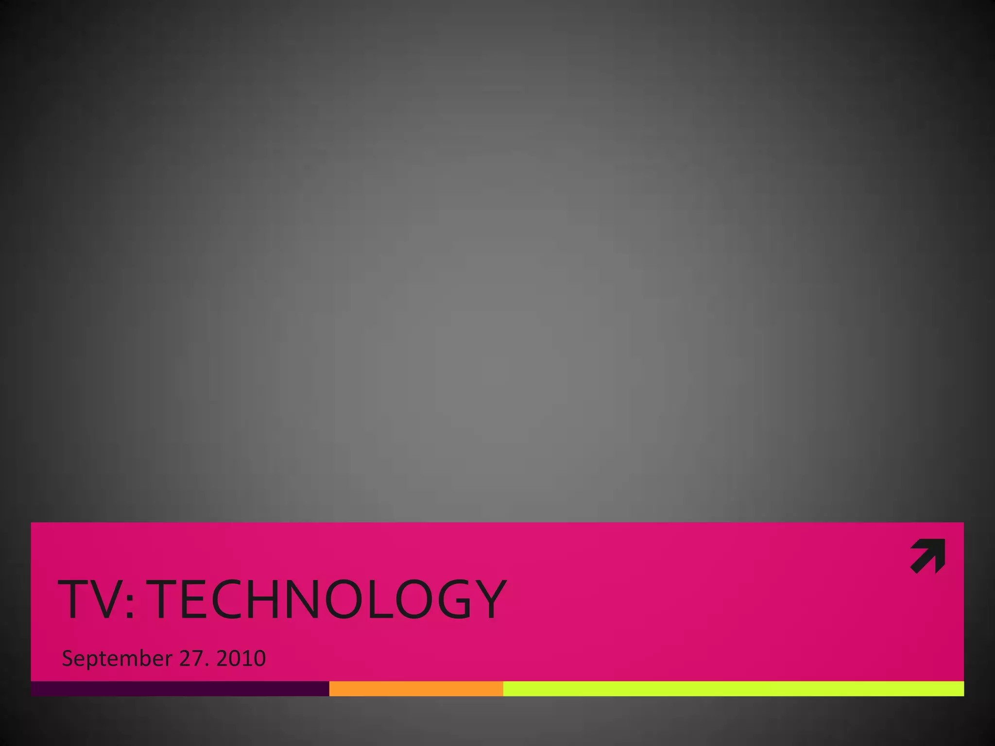 TV Lecture Technology PPT tv-lecture-technology-ppt