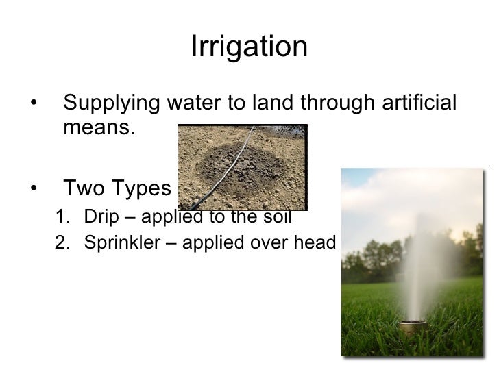 9 28 Introduction To Irrigation