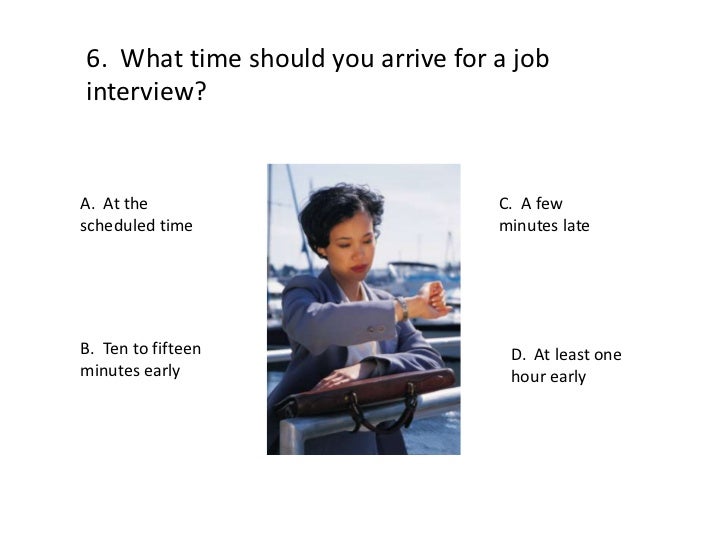 job interview quiz