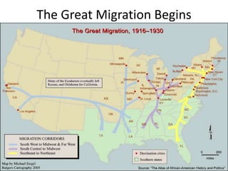 The Great Migration Begins