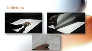 tabletops
 