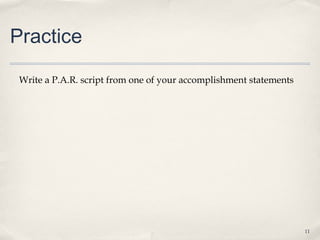 Par Interview Examples 9.3 job interviews lecture slides | PPT
