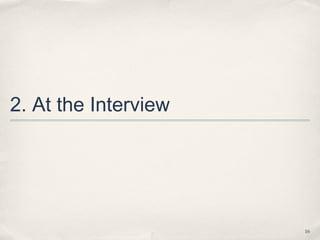 9.3 job interviews lecture student notes | PPT