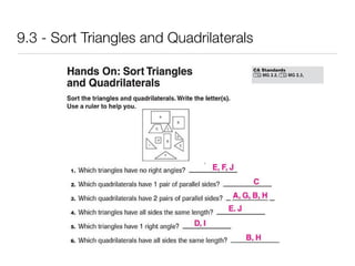 9.3 sort triangles and quads