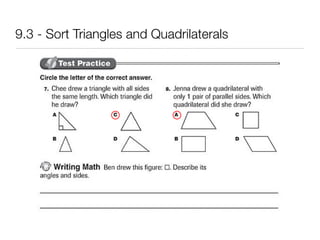 9.3 sort triangles and quads
