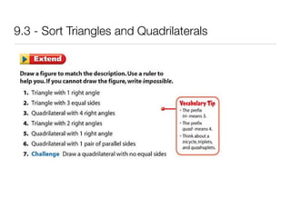 9.3 sort triangles and quads