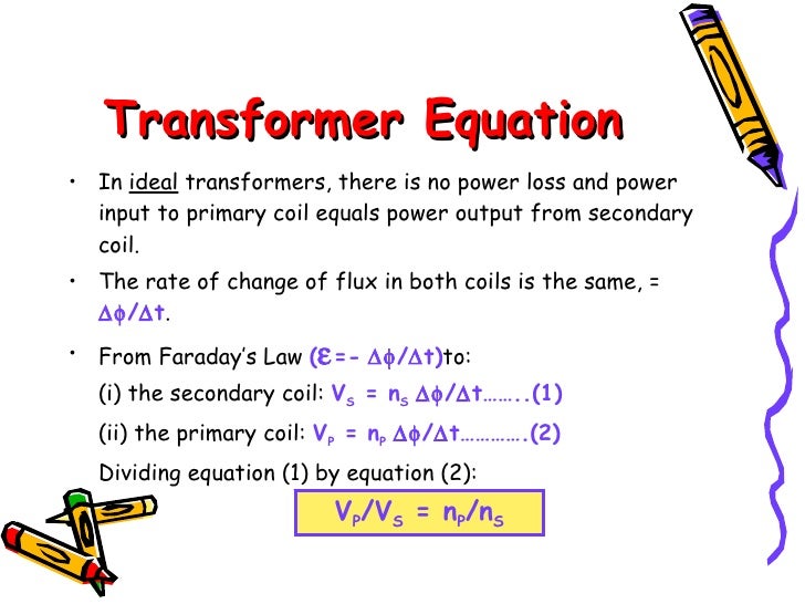 Ideal Transformer Equations - Tessshebaylo