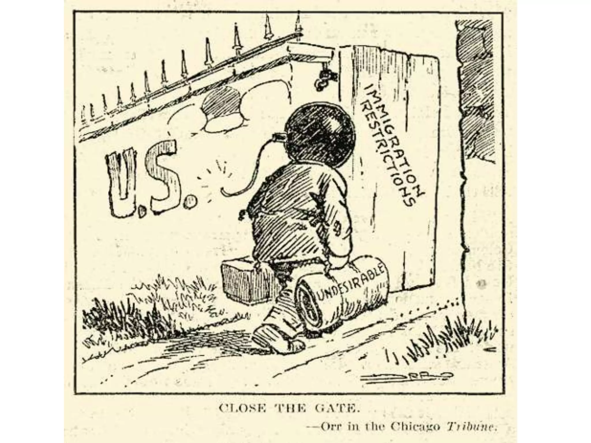 Red ScareThe riots of 1919 lead to a fear of a Communist takeover (Red Scare).Communism became associated with hostility, disloyalty, and treason.Many “home made bombs” were found in the mail or detonated at buildings.  Communists were blamed.Attorney General Mitchell Palmer house was damaged and he led the charge declaring the country was experiencing a revolution (like Russia)The Federal Bureau of Investigation (FBI) was created to find these communists.