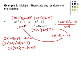 9.4 Simplifying Rational Expressions | PPT | Programming Languages ...