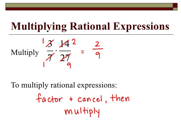 94 Simplifying Rational Expressions - 