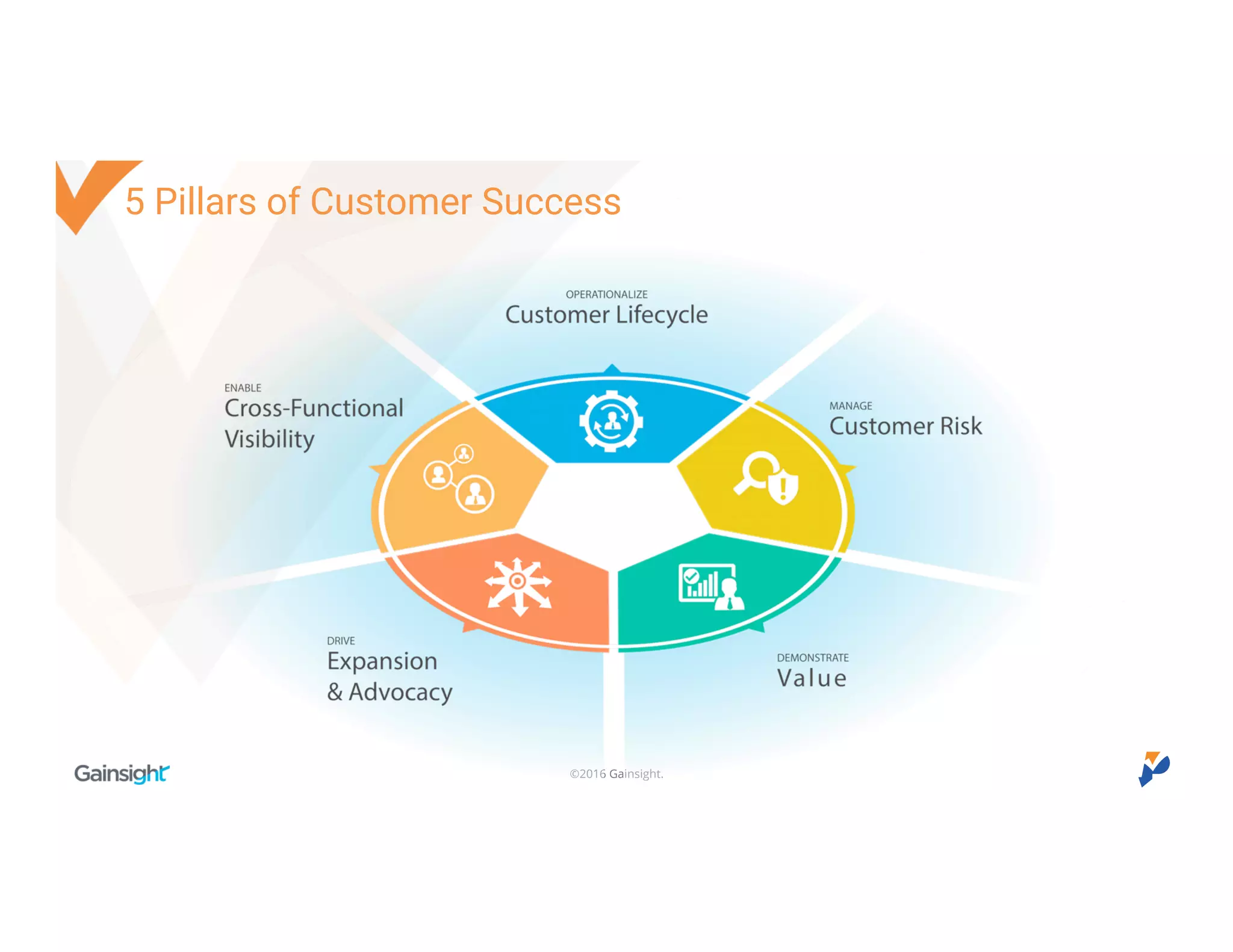 ©2016 Gainsight.
5 Pillars of Customer Success
 