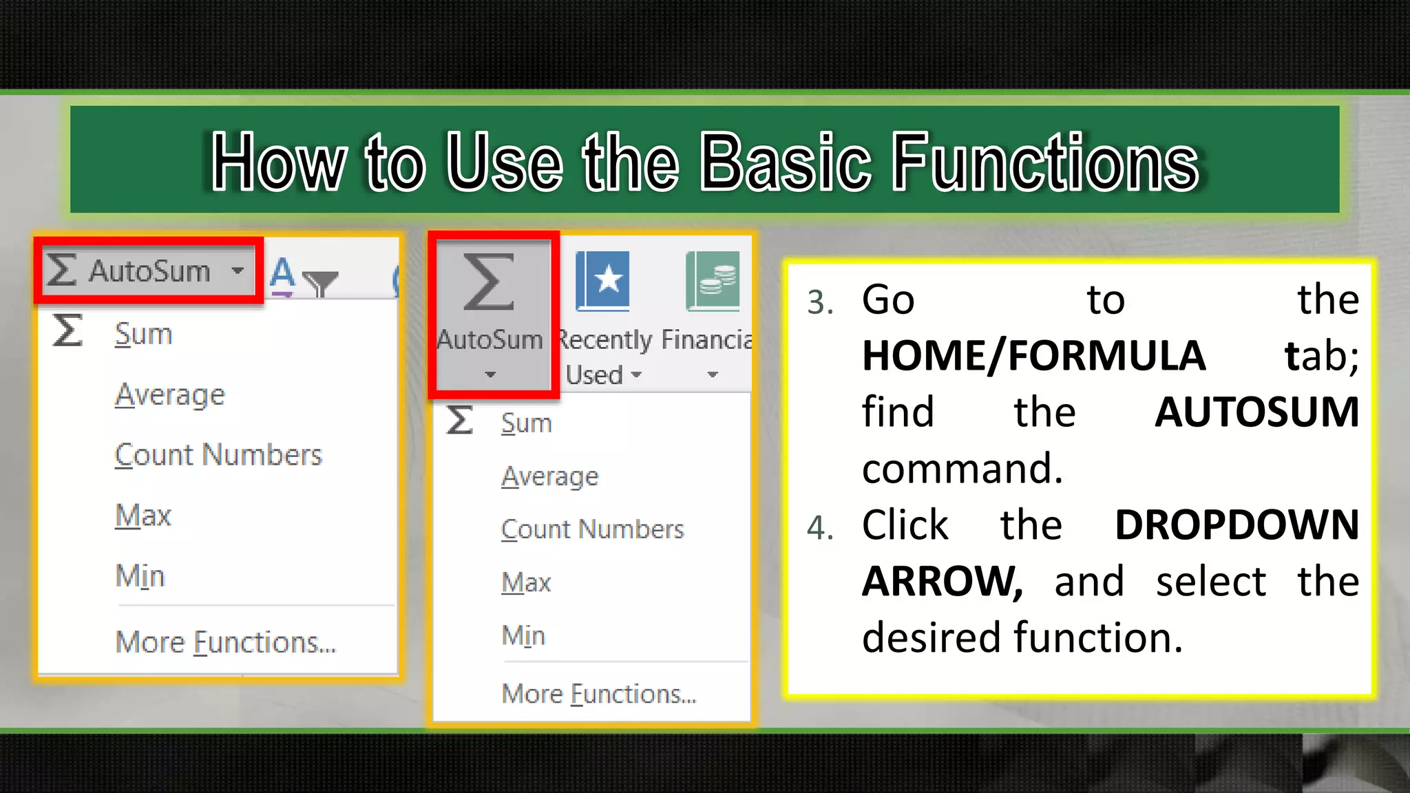 9 - Advanced Functions in MS Excel.pptx