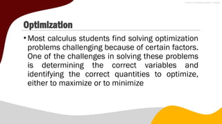 Derivative Examples Real Life Real-life Applications of the Derivative.pptx