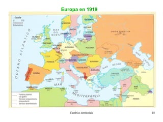 Europa en 1919 