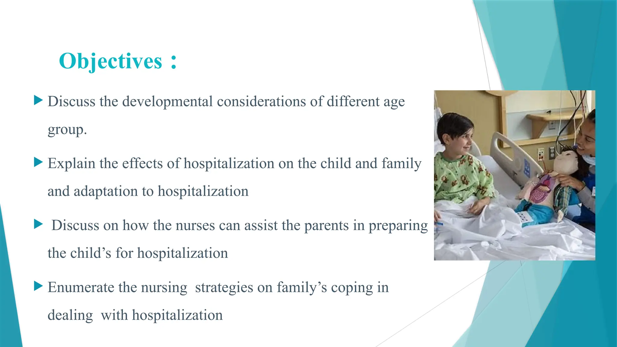 Communication with children in the hospital | PPTX