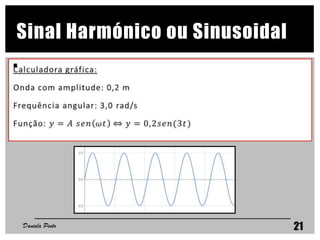 Sinal Harmónico ou Sinusoidal

Daniela Pinto 21
 