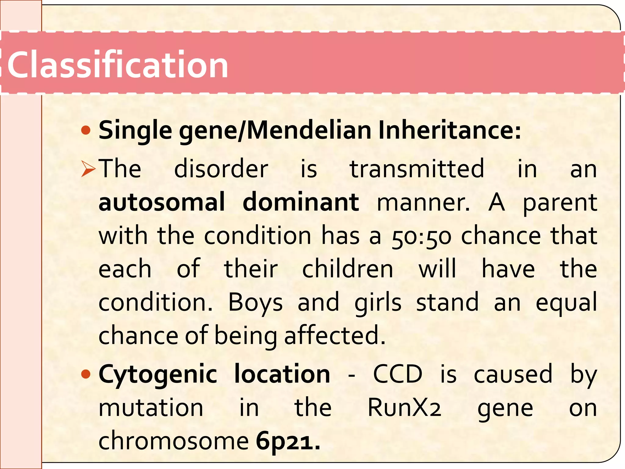 9. dela cruz cleidocranial dysplasia | PPTX