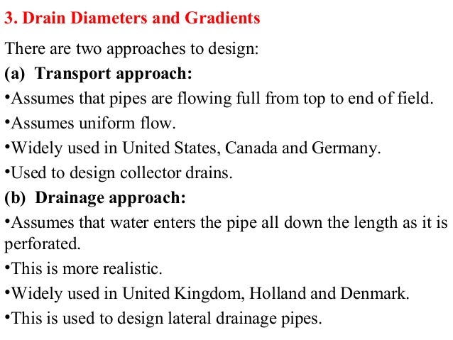 drainage filters
