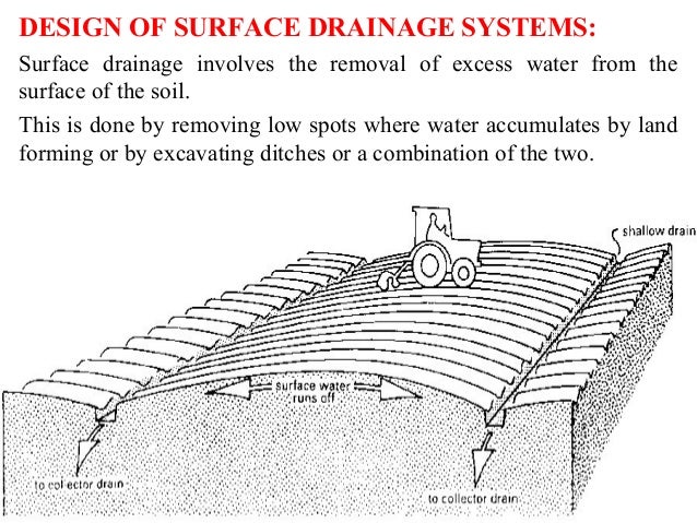 drainage engineering drainage and design of drainage systems drainage ditches design